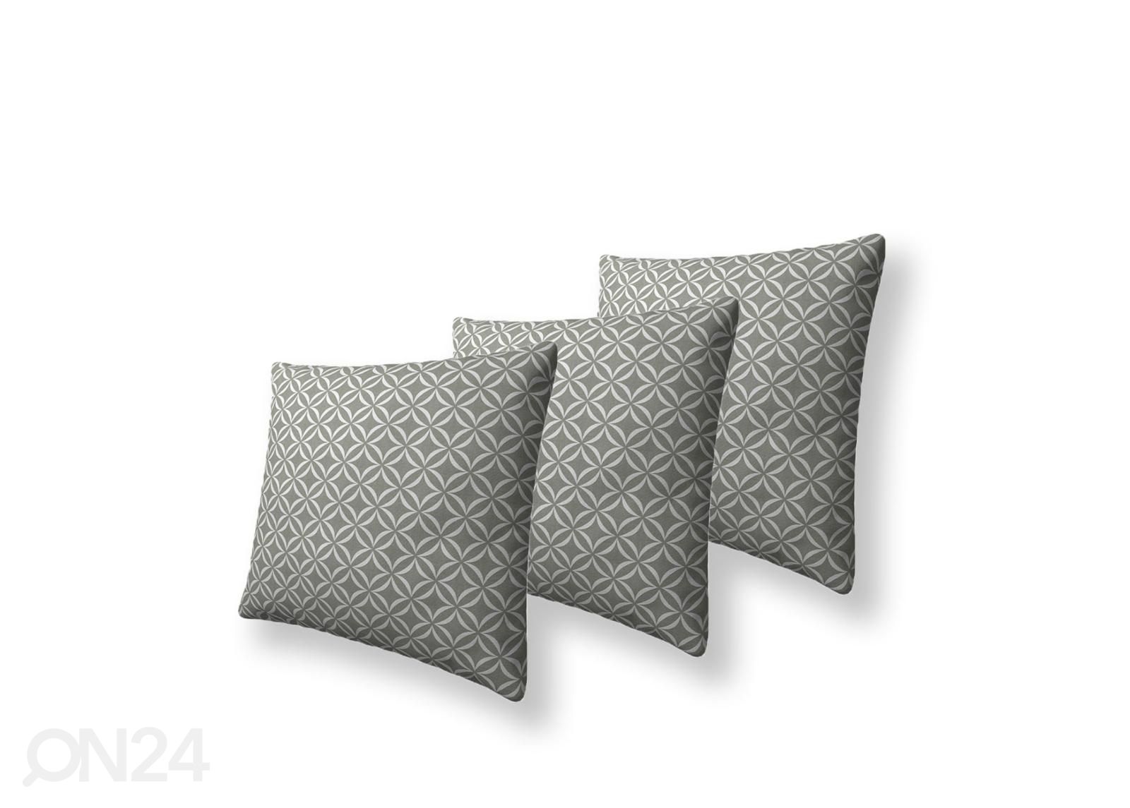 Padjad 50x50 cm, 3 tk suurendatud