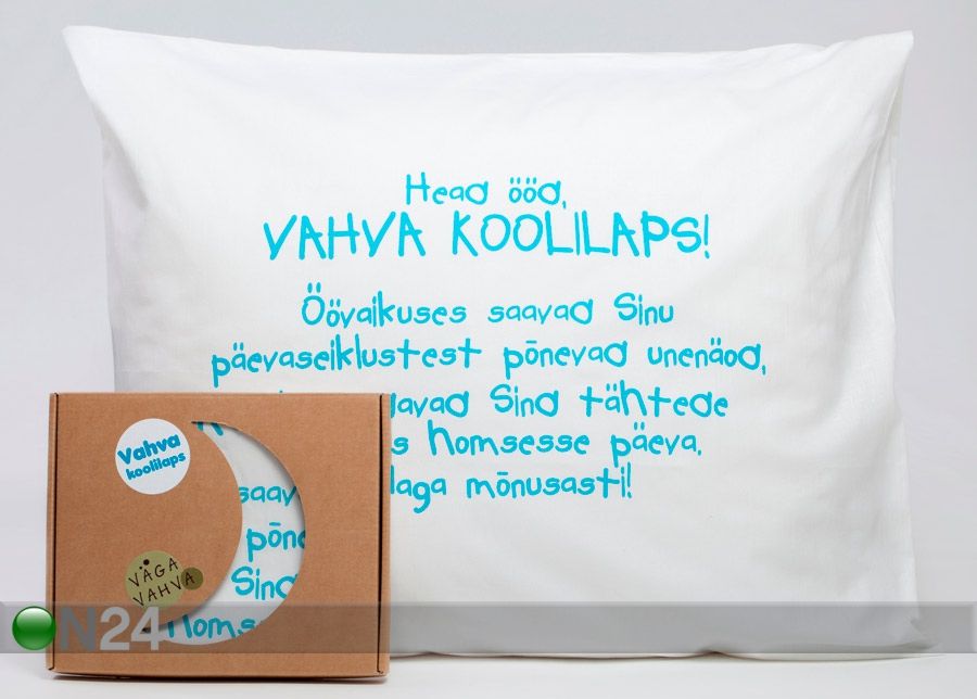 Padjapüür koolipoisile 50x60cm suurendatud