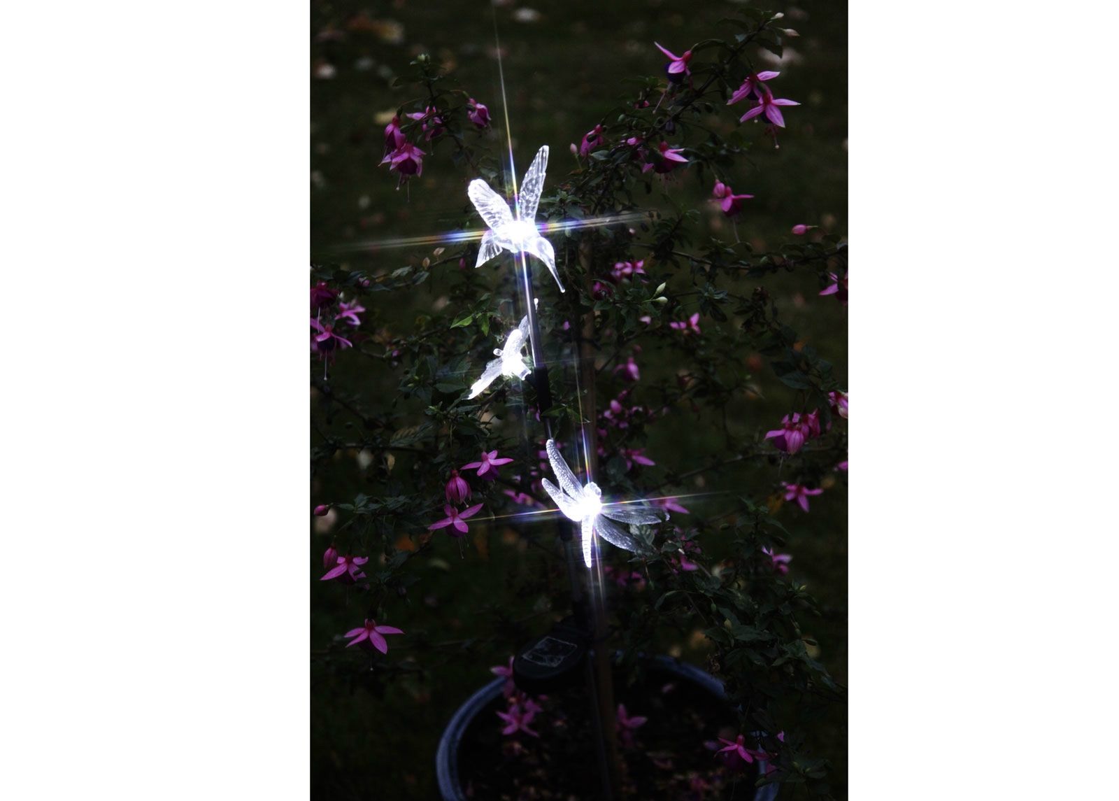 Päikesepaneeliga aiavalgusti 3 LED suurendatud