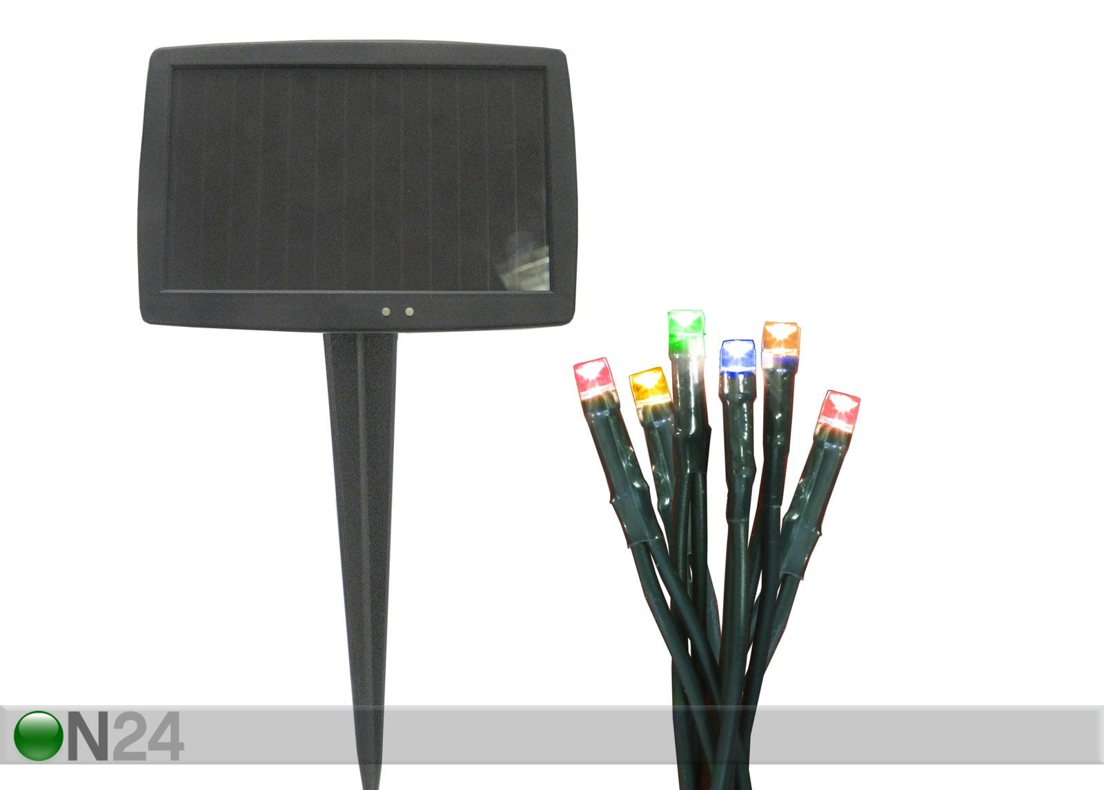 Päikesepaneeliga aiavalgusti 80 LED suurendatud