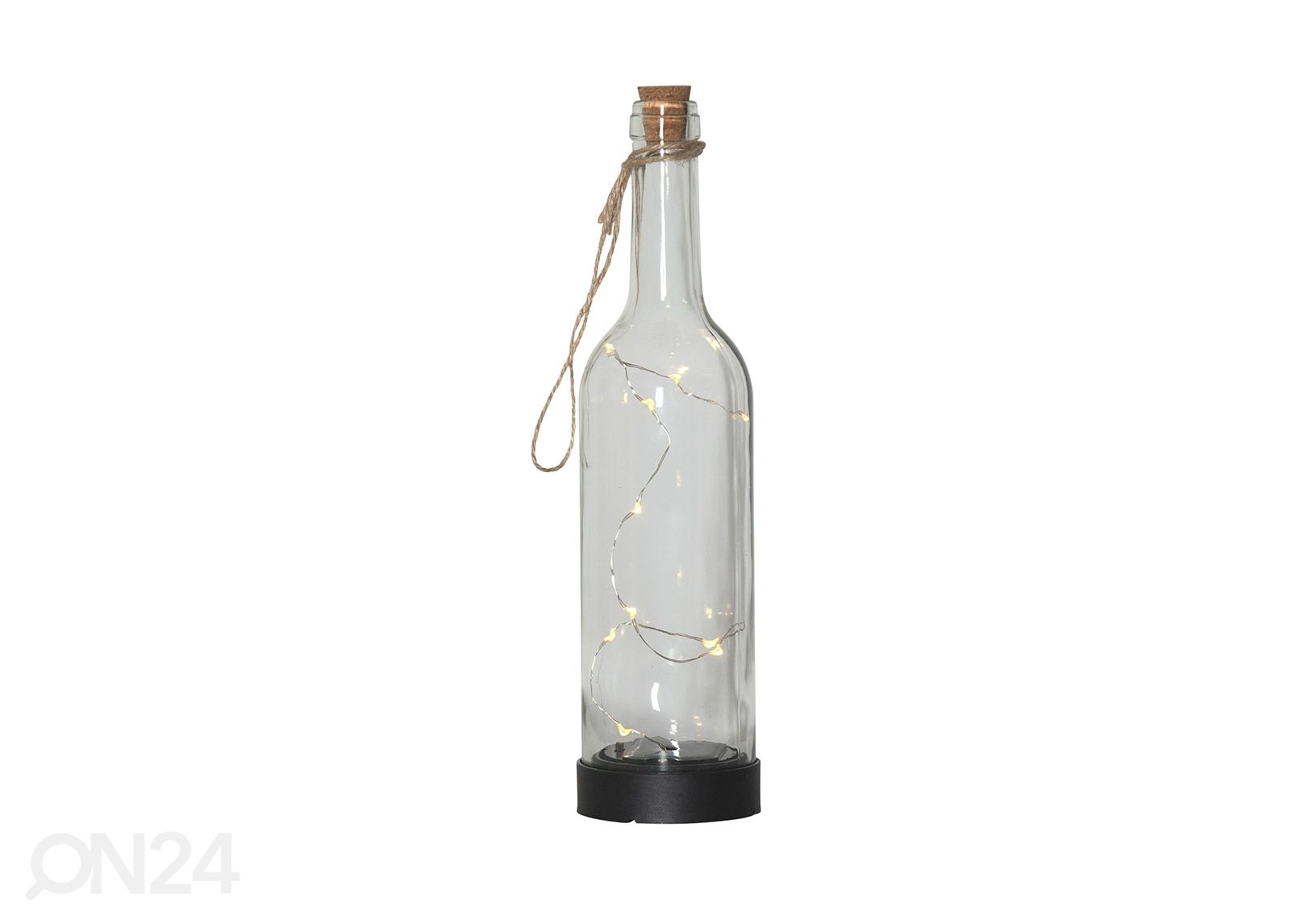 Päikesepaneeliga aiavalgusti Bottle suurendatud