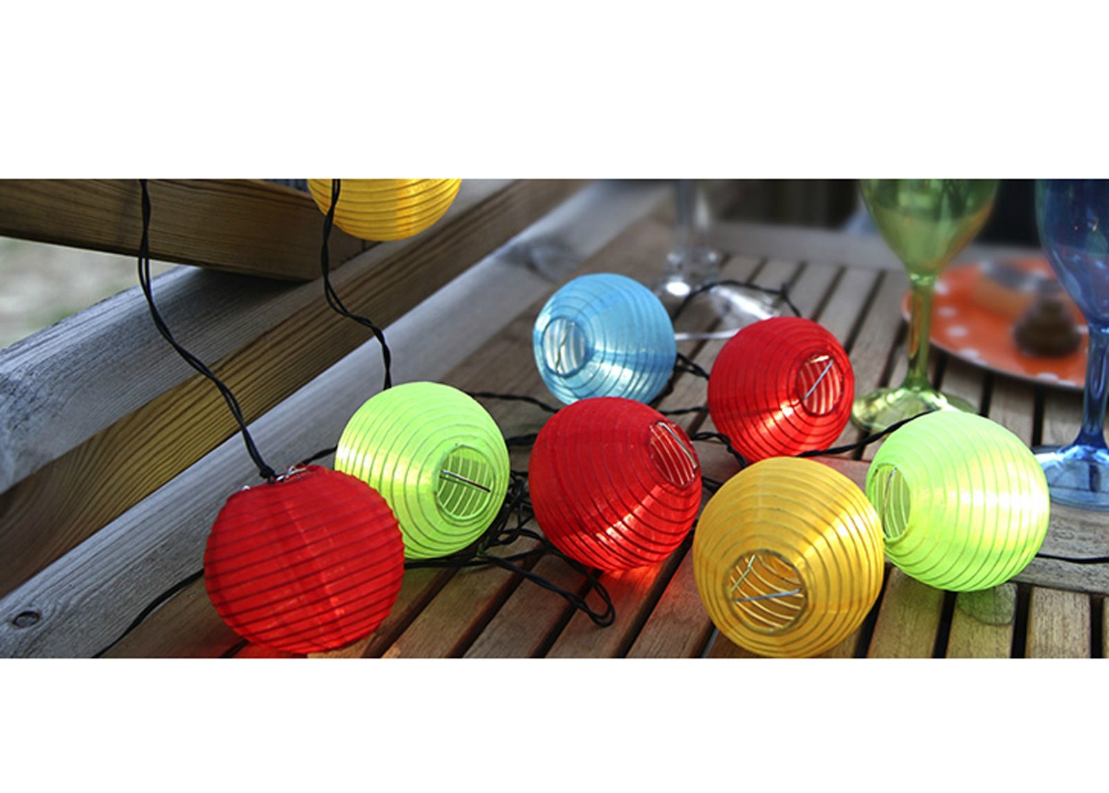 Päikesepaneeliga aiavalgusti Energy Balls 10 LED suurendatud
