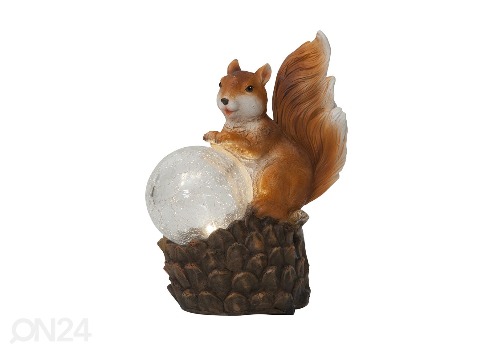 Päikesepaneeliga aiavalgusti Squirrel suurendatud