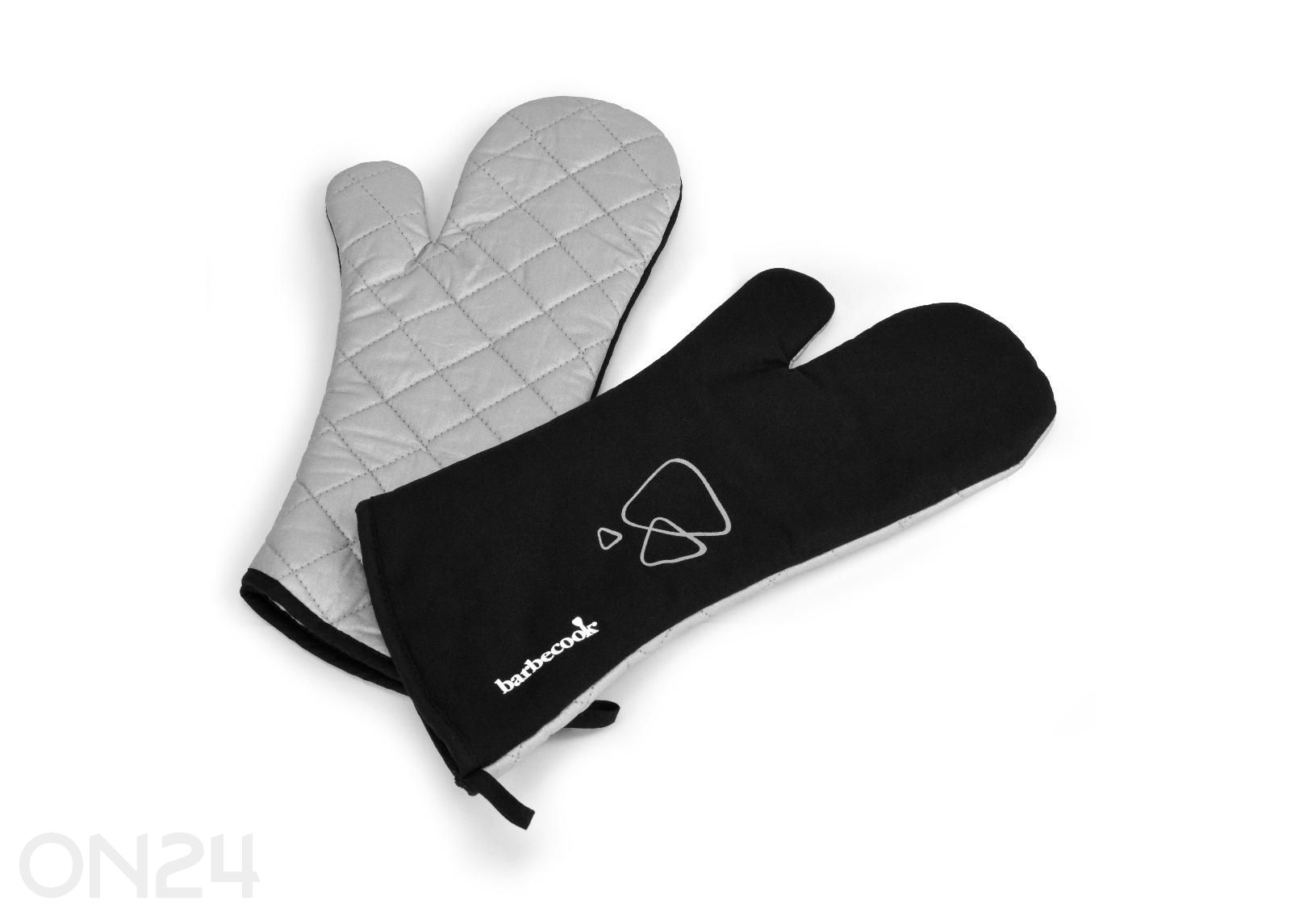 Pajakindad Barbecook 40 cm, mustad suurendatud