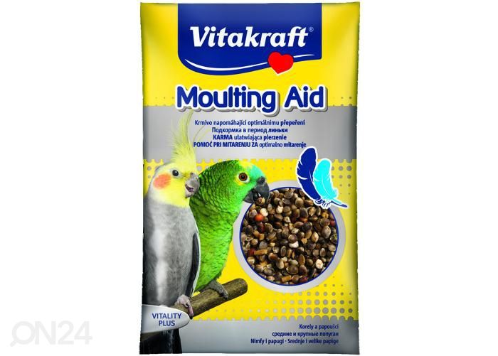 Papagoide täiendsööt moulting aid 25 g suurendatud