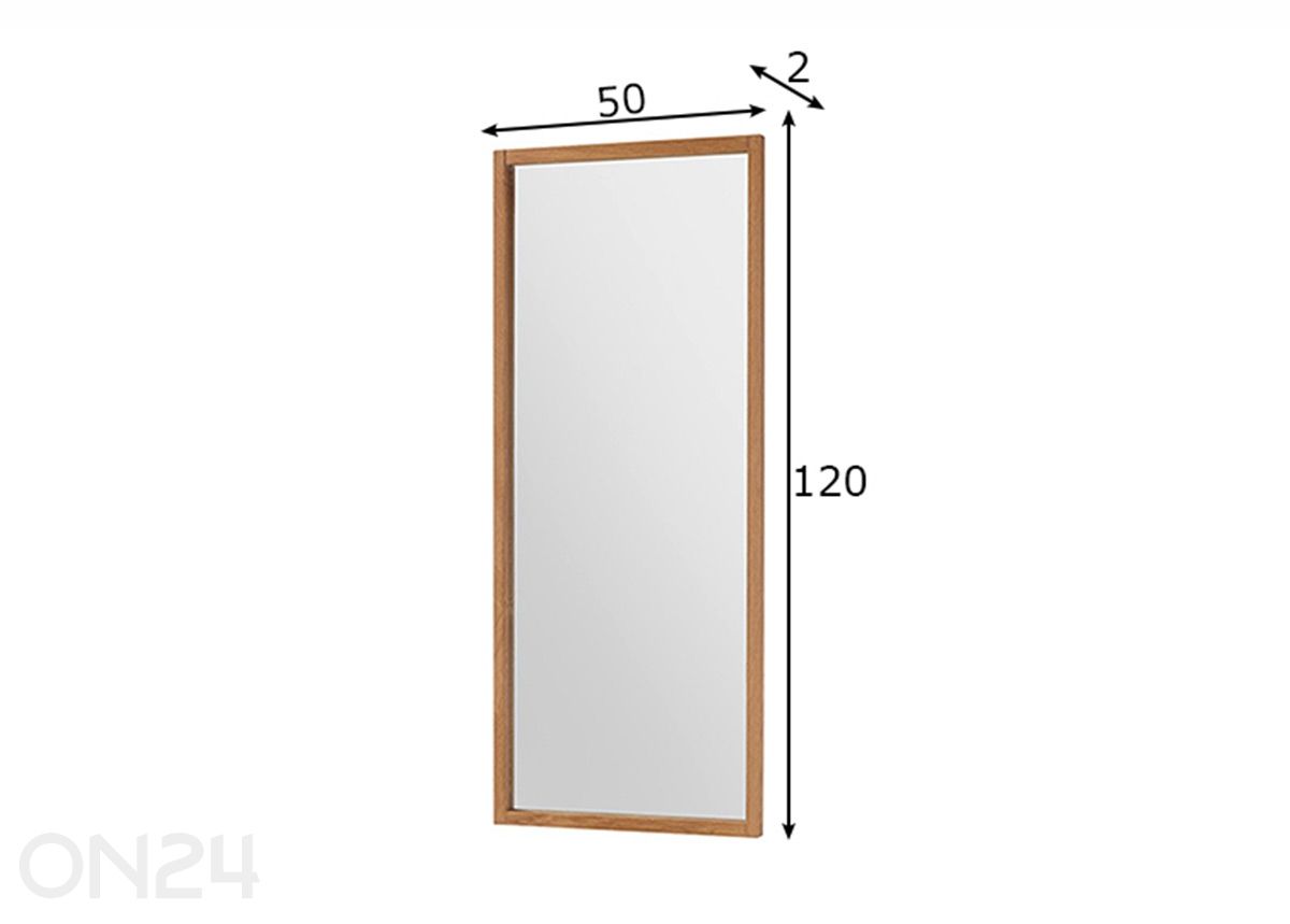 Peegel Alwar suurendatud mõõdud