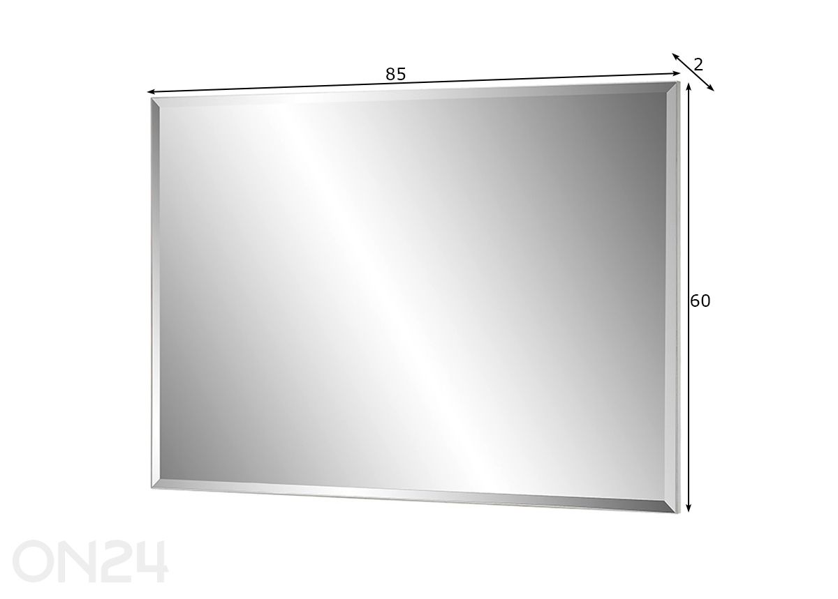 Peegel Cervo suurendatud mõõdud