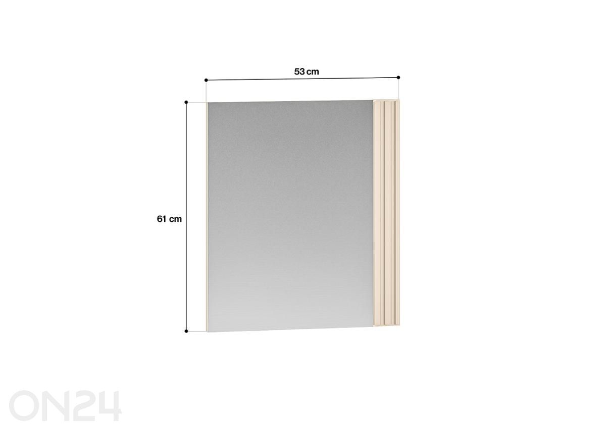 Peegel Sophie suurendatud mõõdud