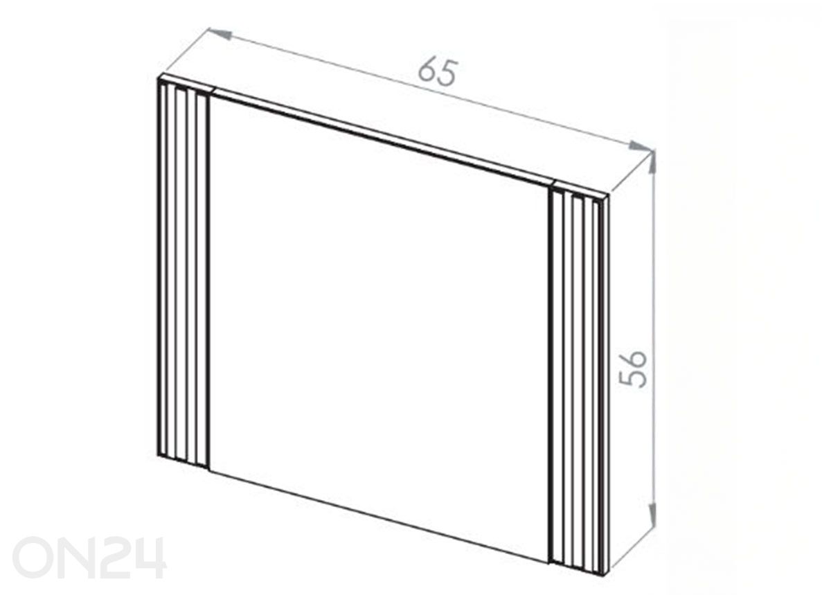 Peegel Sophie suurendatud mõõdud