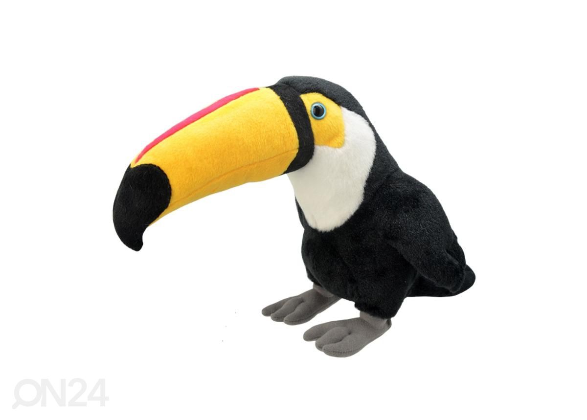 Pehme mänguasi tuukan Wild Planet 25 cm suurendatud