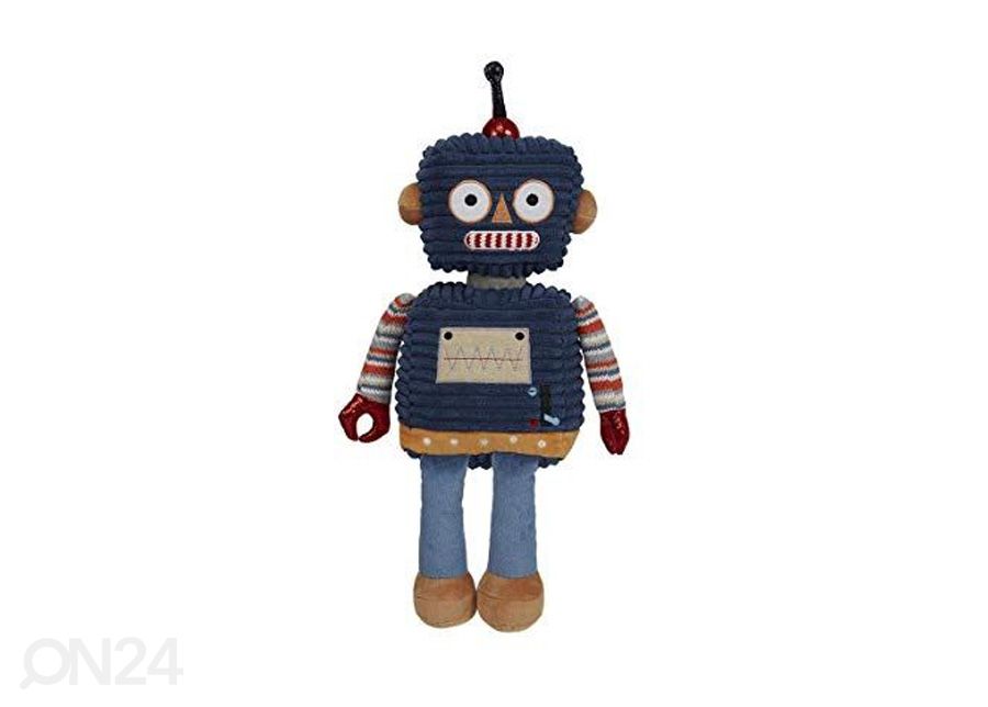 Pehme Robot tumesinine suurendatud