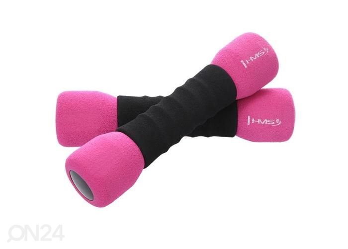 Pehmed hantlid HMS 2x1 kg suurendatud