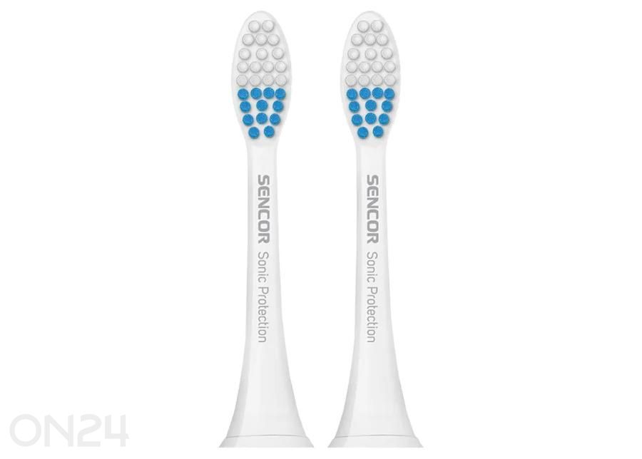 Pehmed varuharjad Sencor hambaharjale Sencor SOX017 suurendatud
