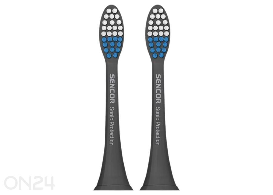Pehmed varuharjad Sencor hambaharjale Sencor SOX018 suurendatud