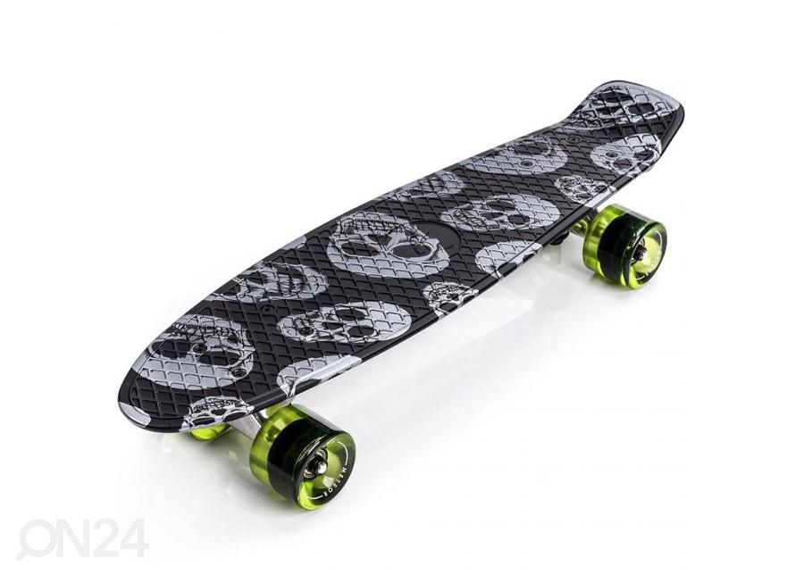 Pennyboard Meteor Multikolor Skulls suurendatud