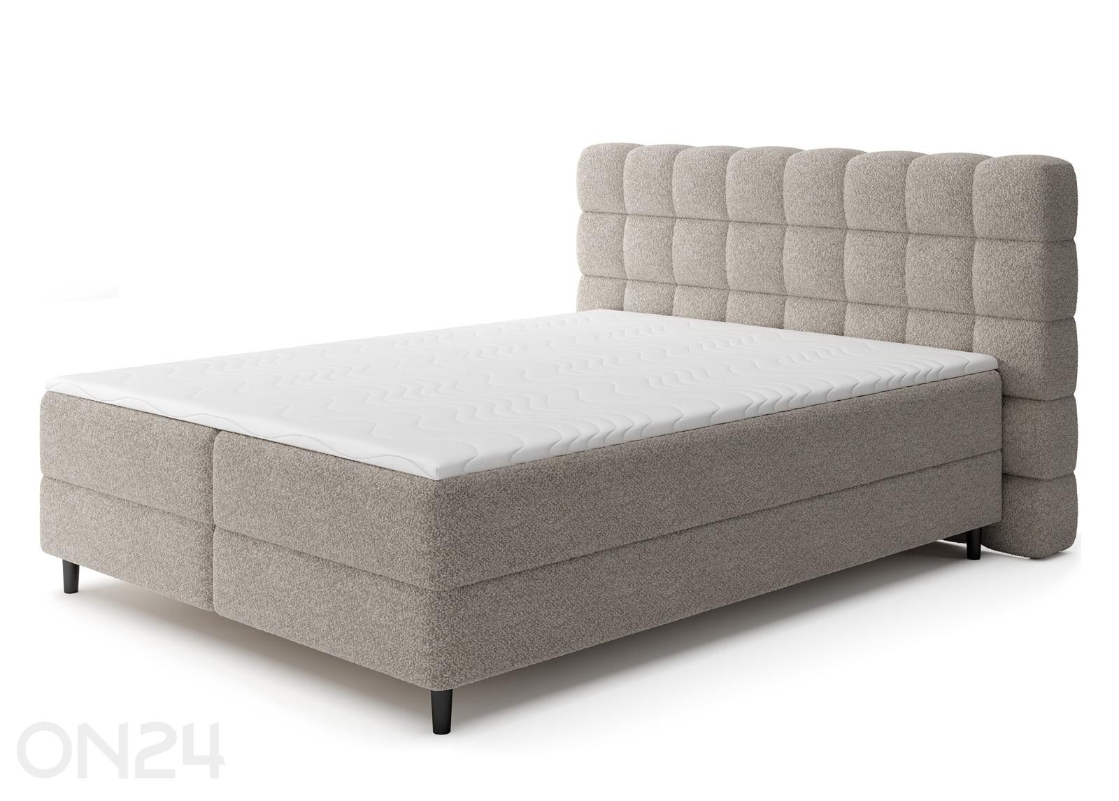 Pesukastiga kontinentaalvoodi Camma 160x200 cm suurendatud