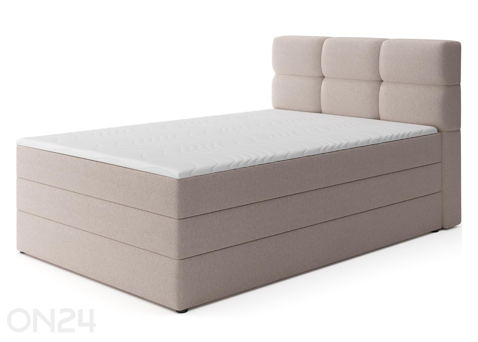 Pesukastiga kontinentaalvoodi Kasped 120x200 cm suurendatud