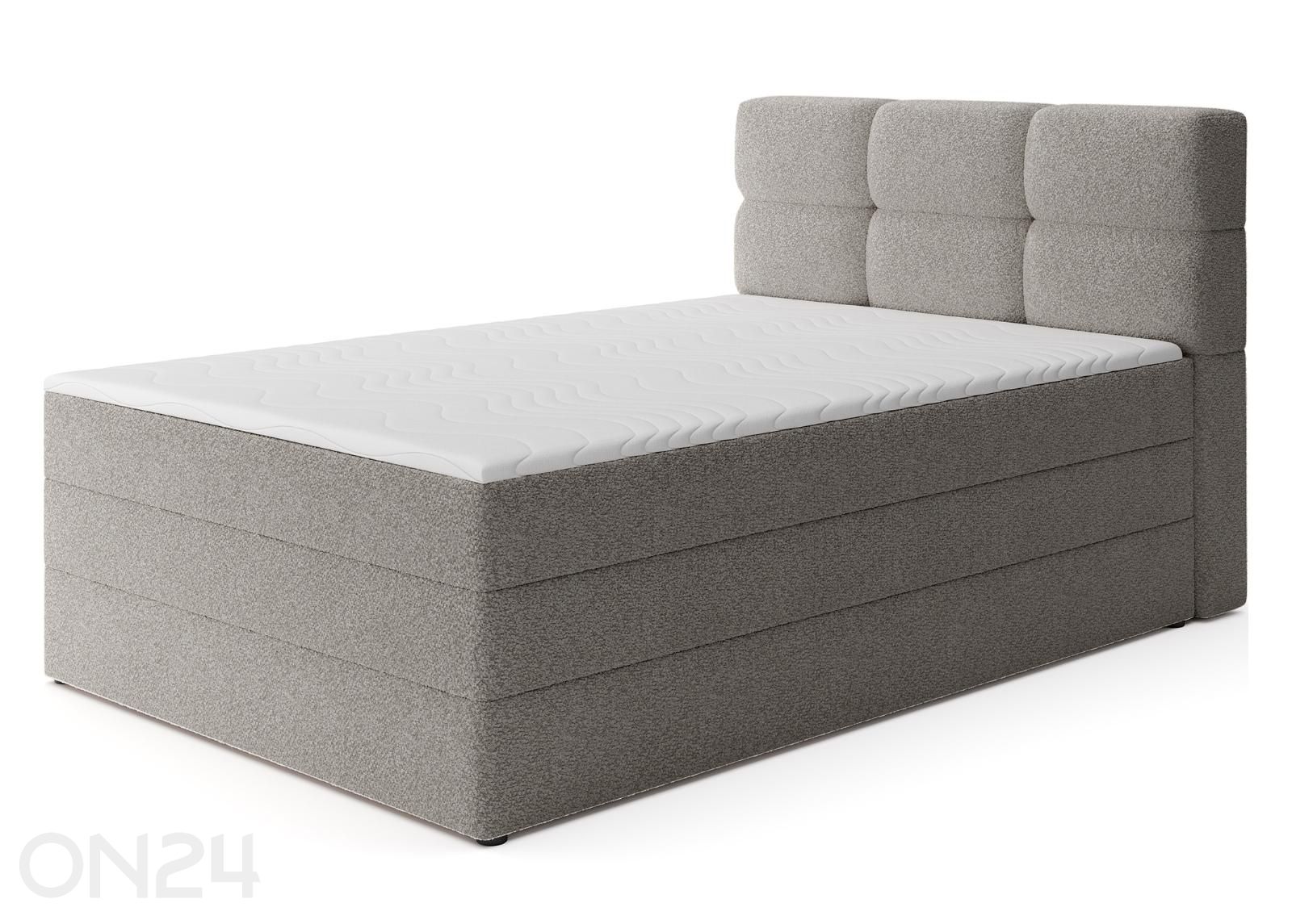 Pesukastiga kontinentaalvoodi Kasped 140x200 cm suurendatud