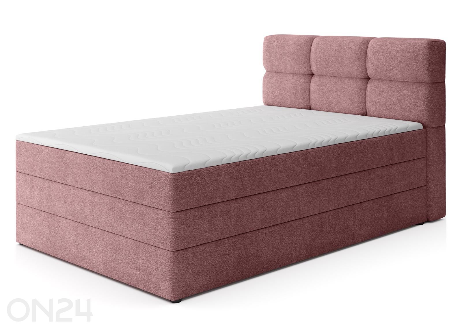 Pesukastiga kontinentaalvoodi Kasped 140x200 cm suurendatud