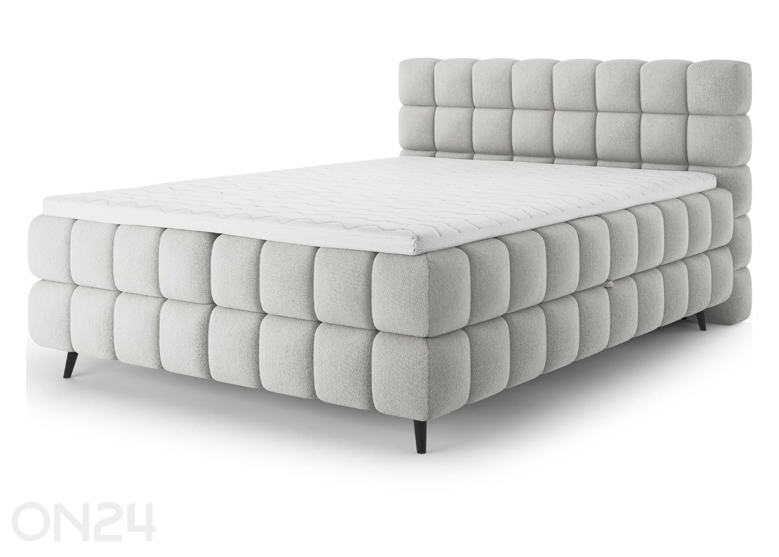 Pesukastiga kontinentaalvoodi Sabeno 160x200 cm suurendatud