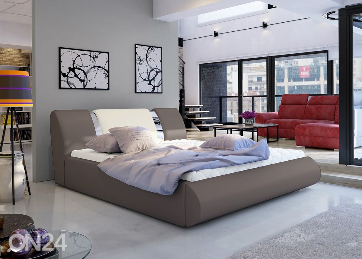 Pesukastiga voodi 180x200 cm suurendatud