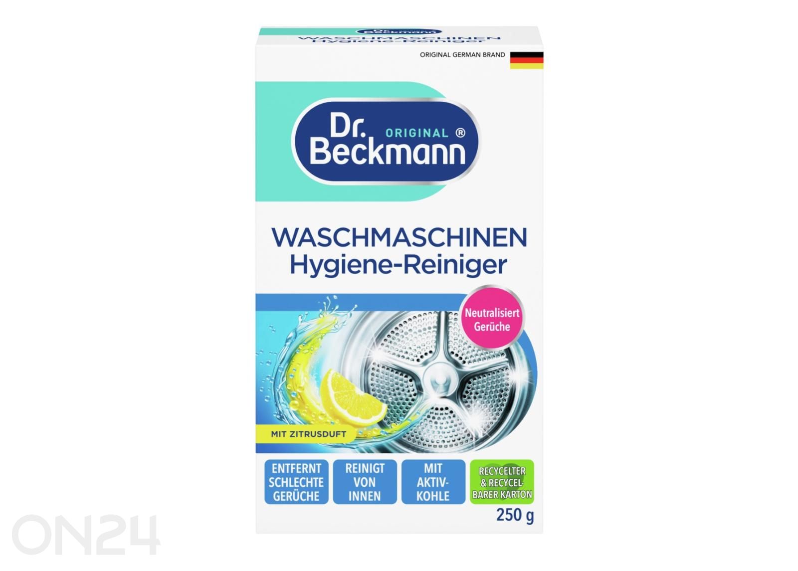 Pesumasina puhastuspulber Dr.Beckmann 250 g suurendatud