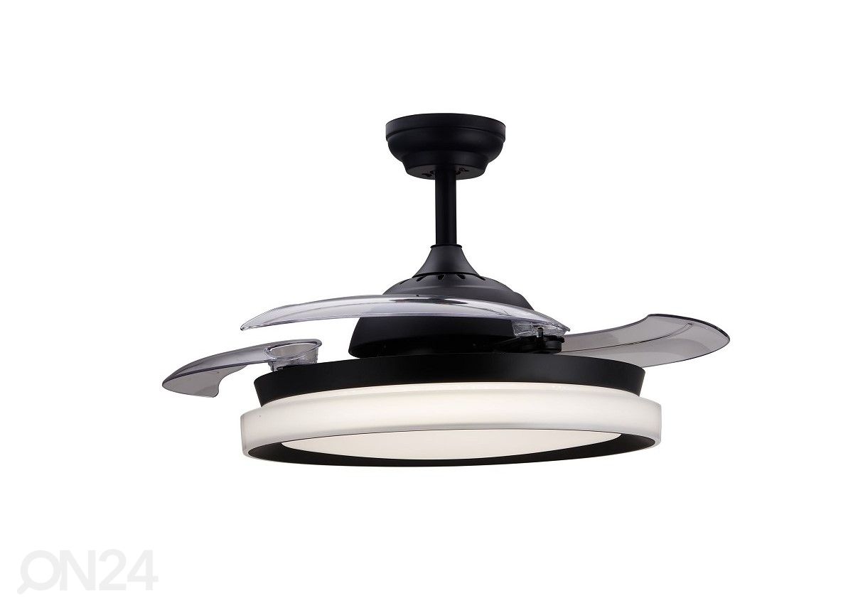 Philips Bliss SSW ventilaatoriga lamp must suurendatud