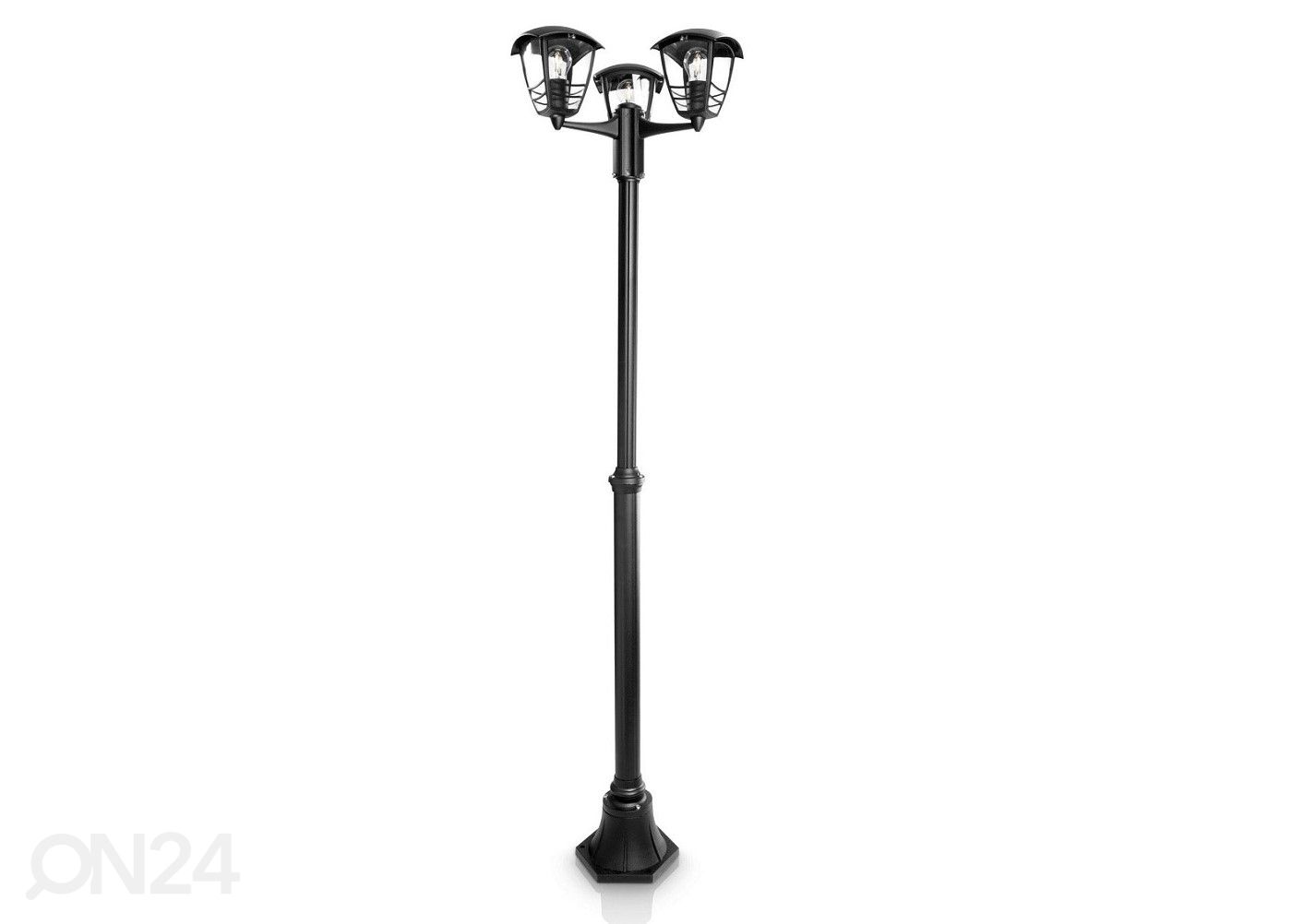 Philips Creek postvalgusti 3x E27 must suurendatud