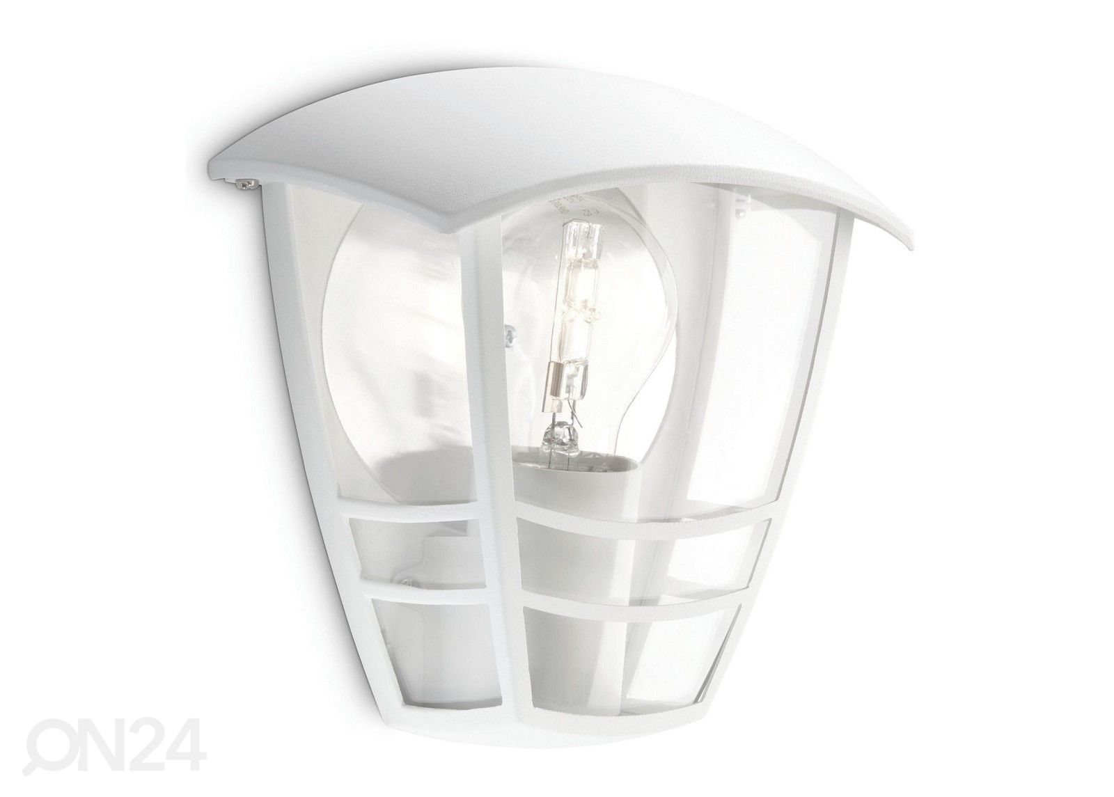 Philips Creek seinalatern E27 valge suurendatud