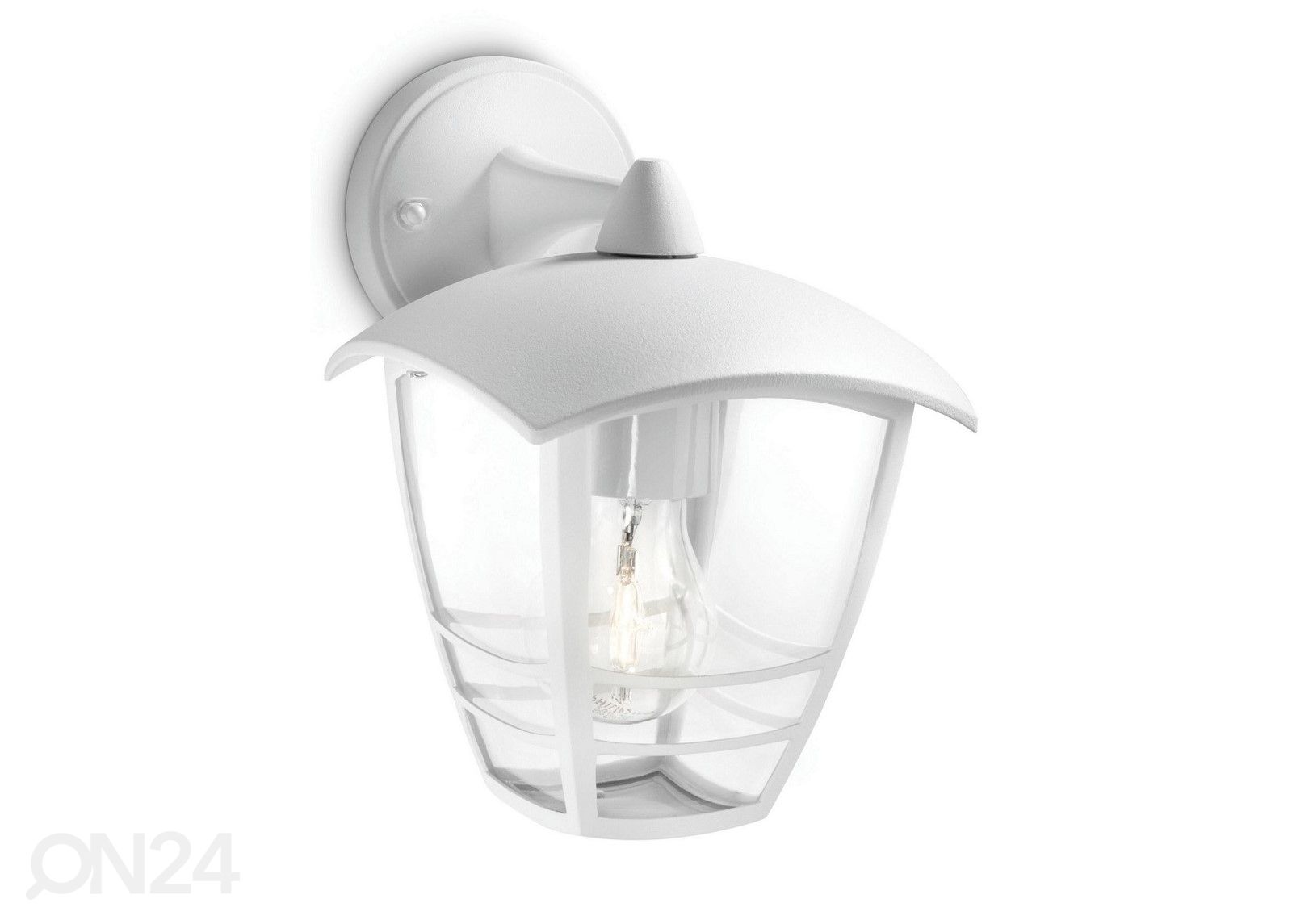Philips Creek seinalatern E27 valge suurendatud