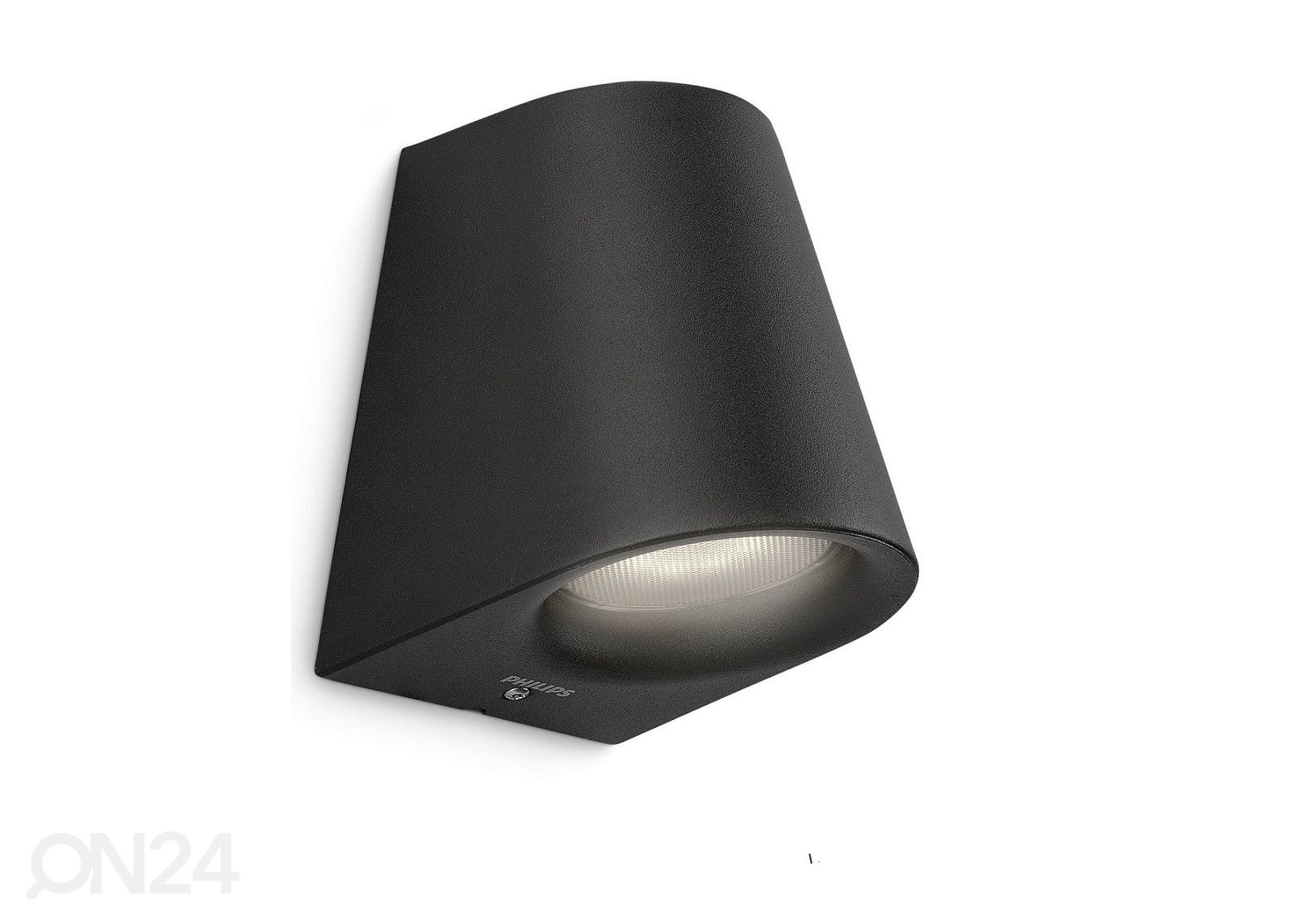 Philips Virga seinavalgusti 3 W 2700K must suurendatud