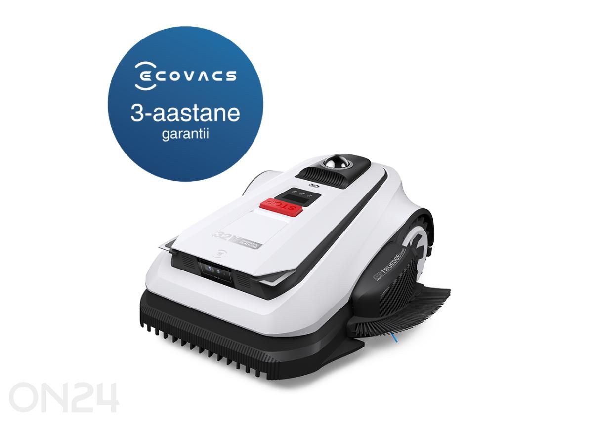 Piirdekaablivaba muruniiduk Ecovacs Goat A3000 LiDAR PRO, 3000m², TruEdge trimmer suurendatud