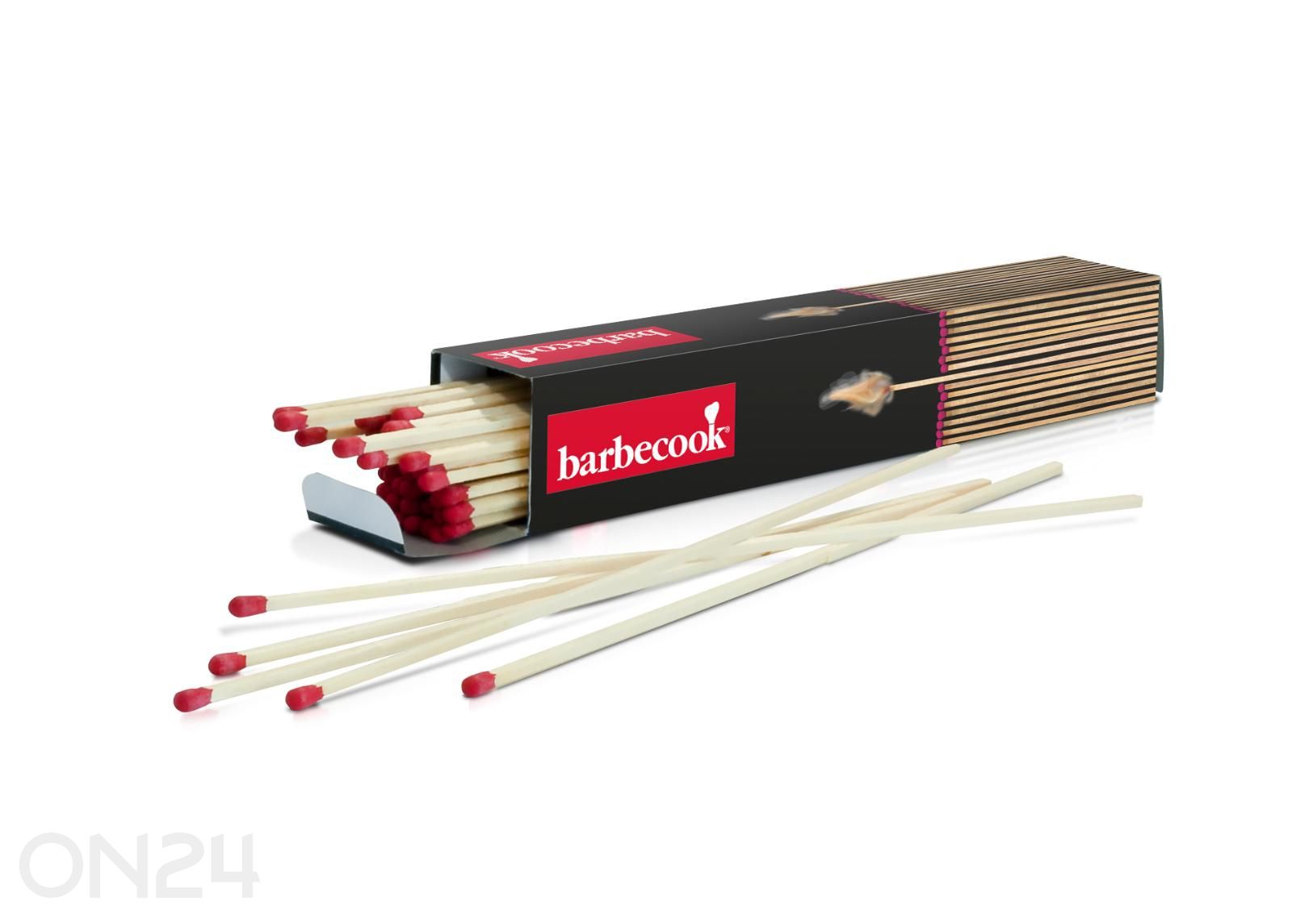 Pikad süütamise tikud Barbecook 26 cm, 60 tk suurendatud