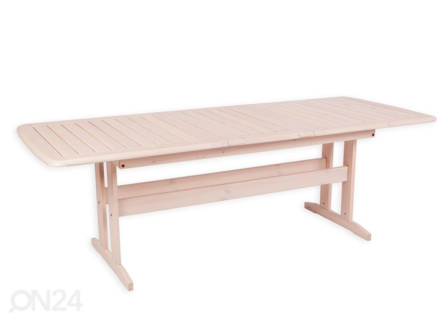 Pikendatav aialaud Bavaria 90x170-220 cm suurendatud