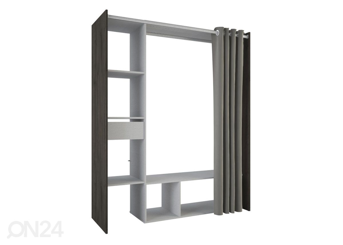 Pikendatav garderoob Montana 150 cm suurendatud