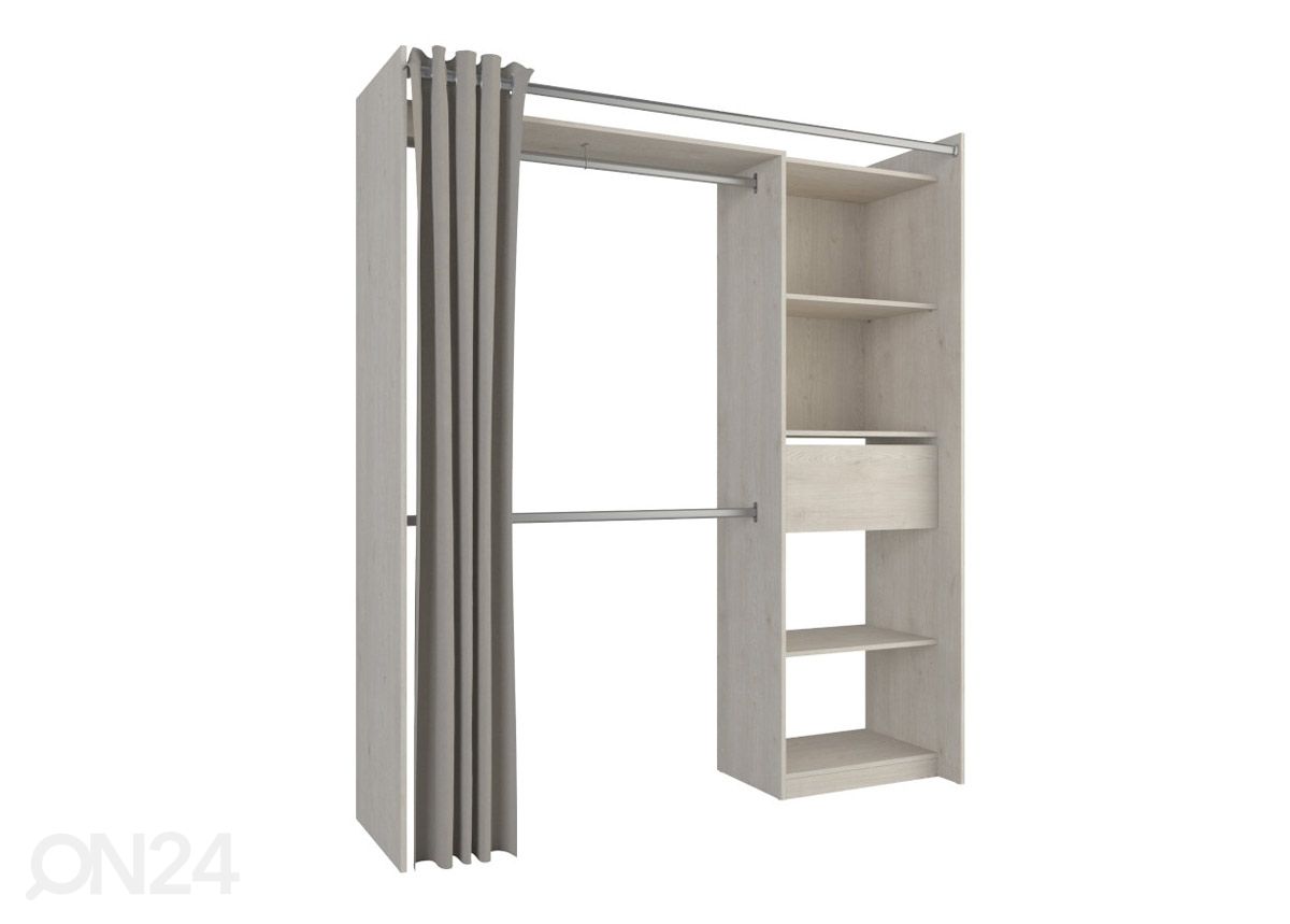Pikendatav garderoob New Star 177 cm suurendatud