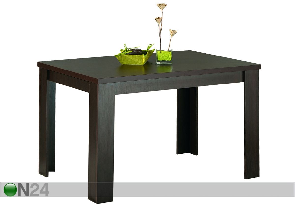 Pikendatav köögilaud Standard 80x120-153 cm suurendatud
