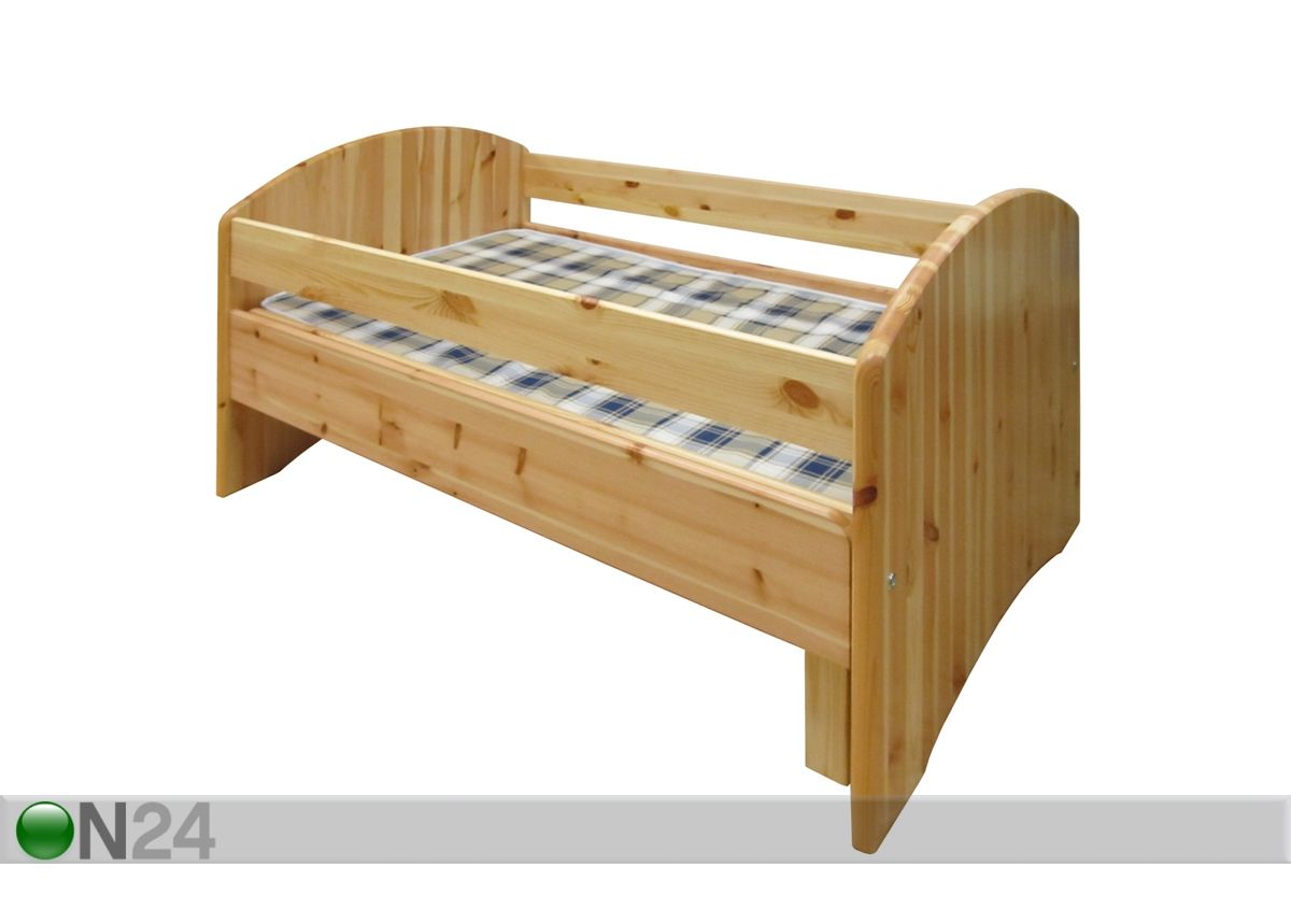 Pikendatav lastevoodi suurendatud