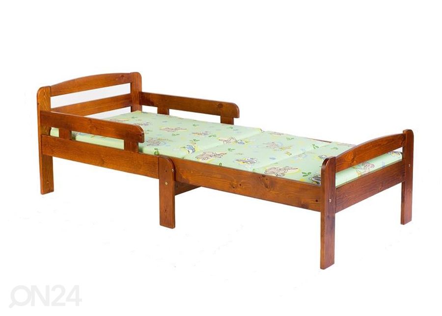 Pikendatav lastevoodi Kiku 75x100+42+42 cm suurendatud