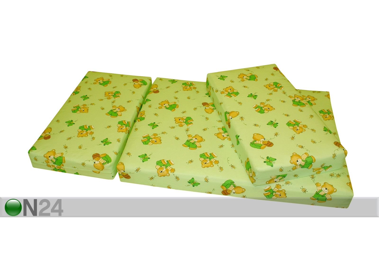 Pikendatav madrats Bear 75x100+42+42 cm suurendatud
