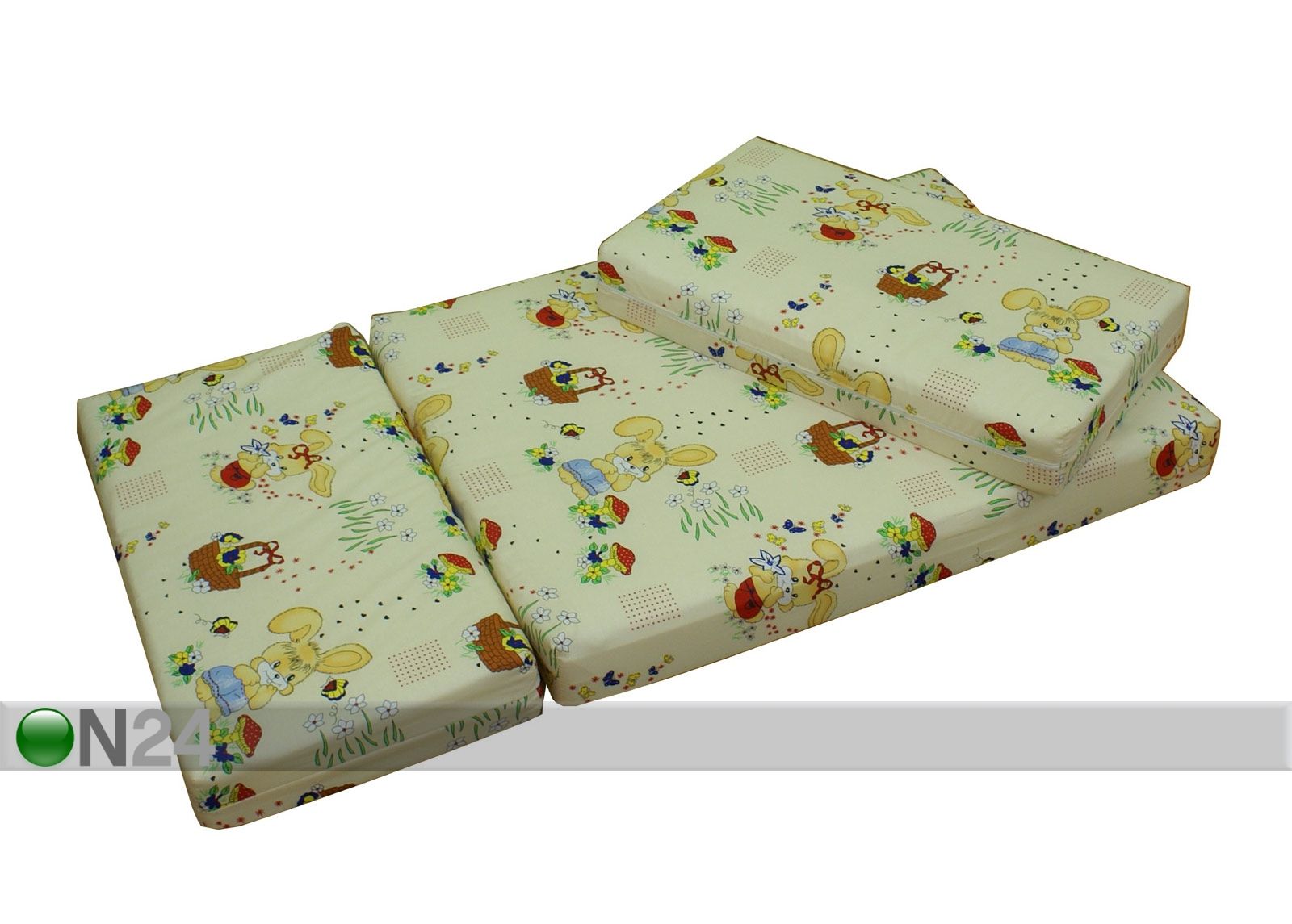 Pikendatav madrats Rabbit beige 75x100+42+42 cm suurendatud