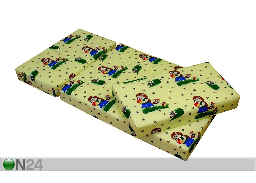 Pikendatav madrats Siilike 75x100+42+42 cm suurendatud