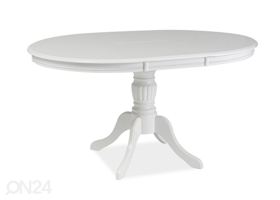 Pikendatav söögilaud 106x106-141 cm suurendatud