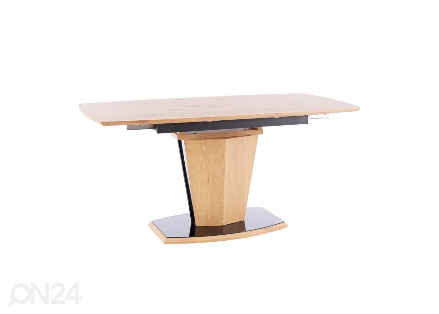 Pikendatav söögilaud 120-160x80 cm suurendatud