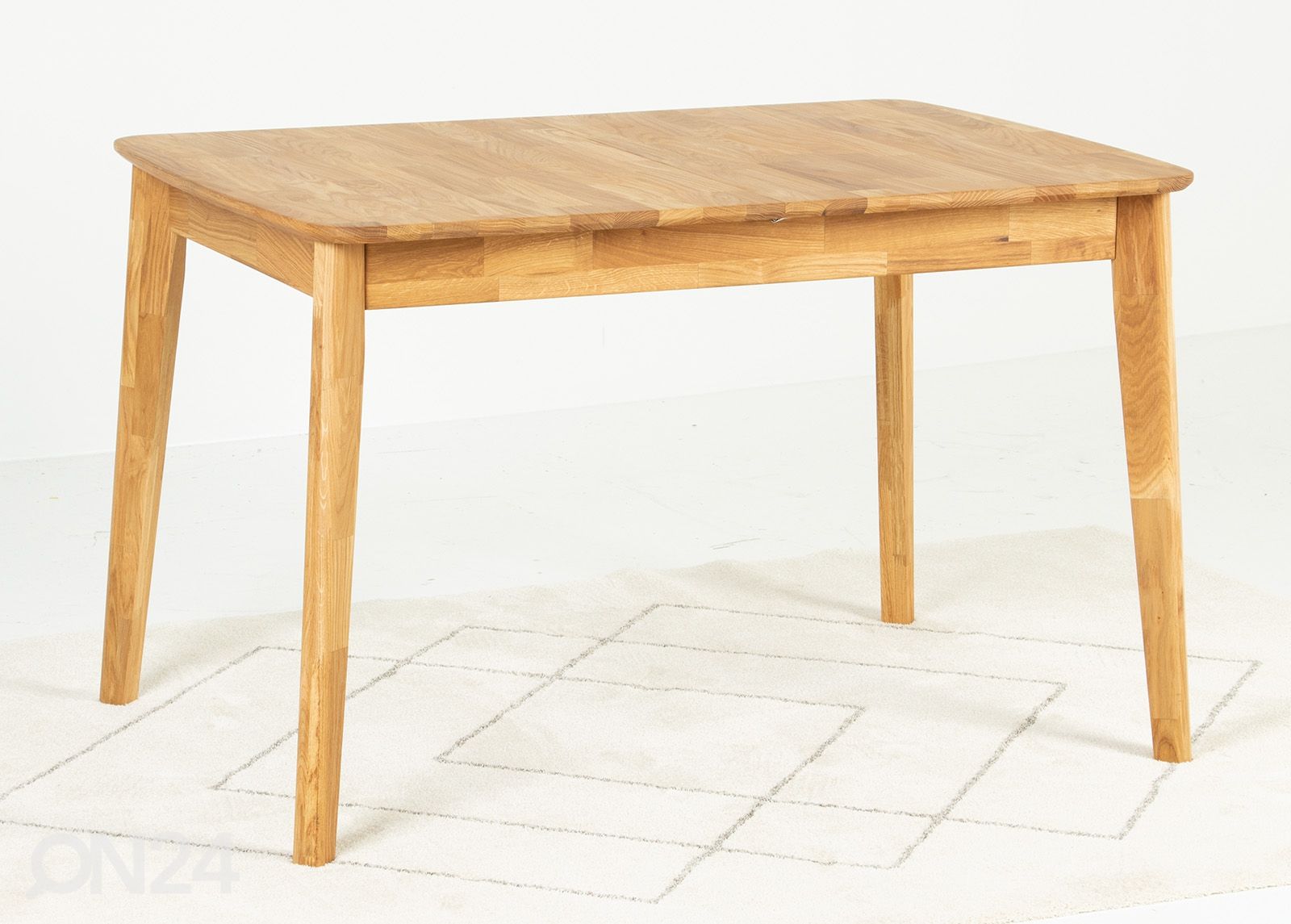 Pikendatav söögilaud 120-160x80 cm suurendatud