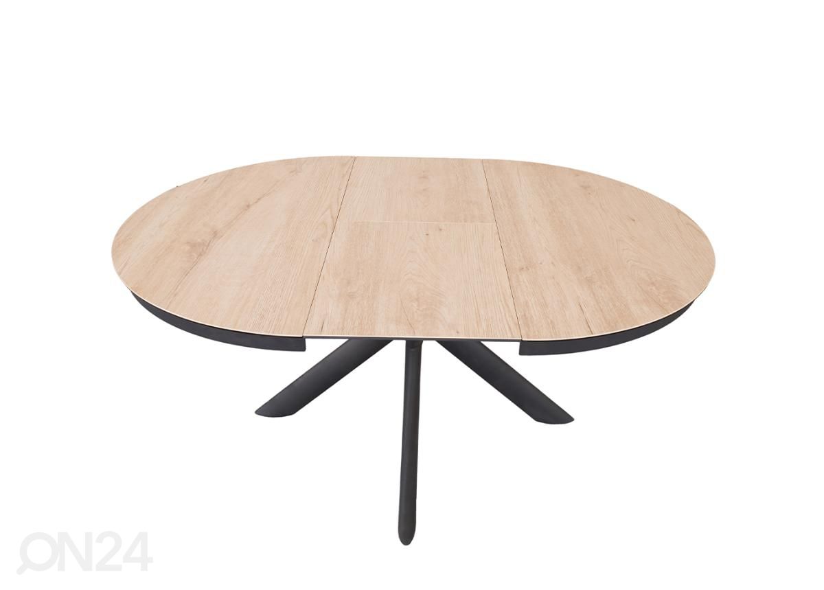Pikendatav söögilaud 130x130/180 cm suurendatud