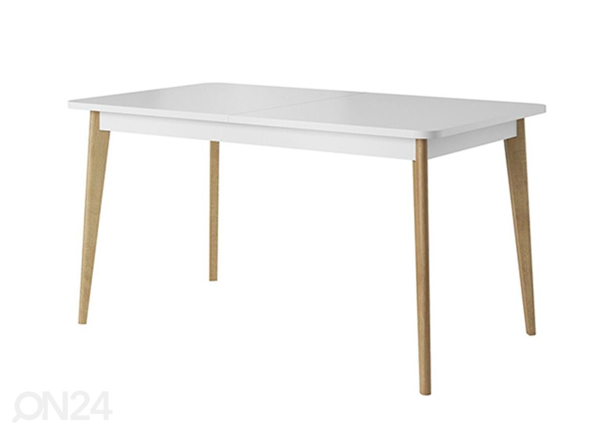 Pikendatav söögilaud 140/180x80 cm suurendatud