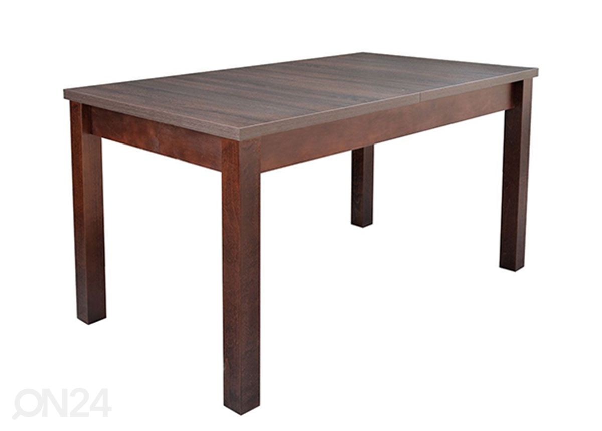 Pikendatav söögilaud 140-195x80 cm suurendatud