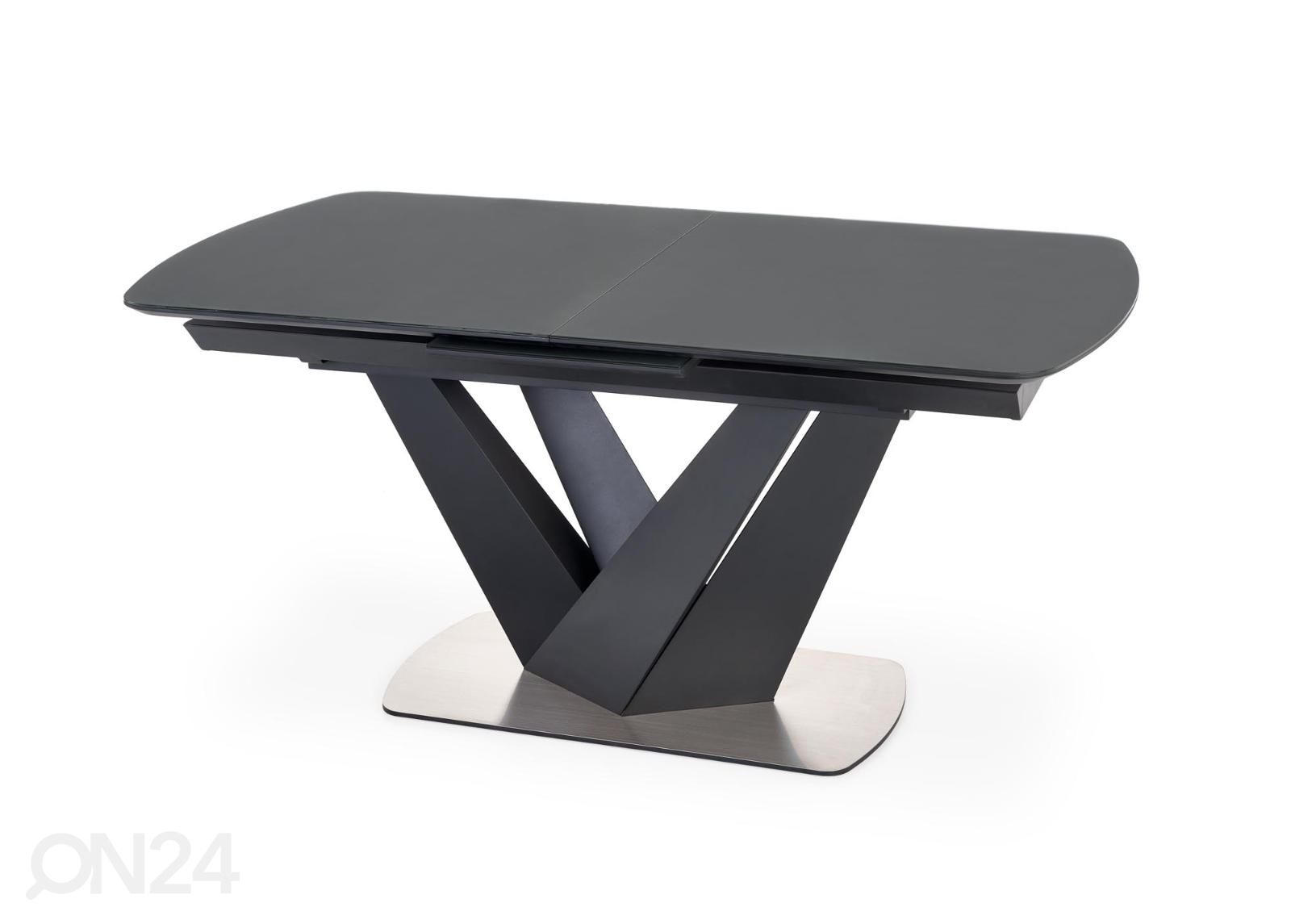 Pikendatav söögilaud 160/200x90 cm suurendatud