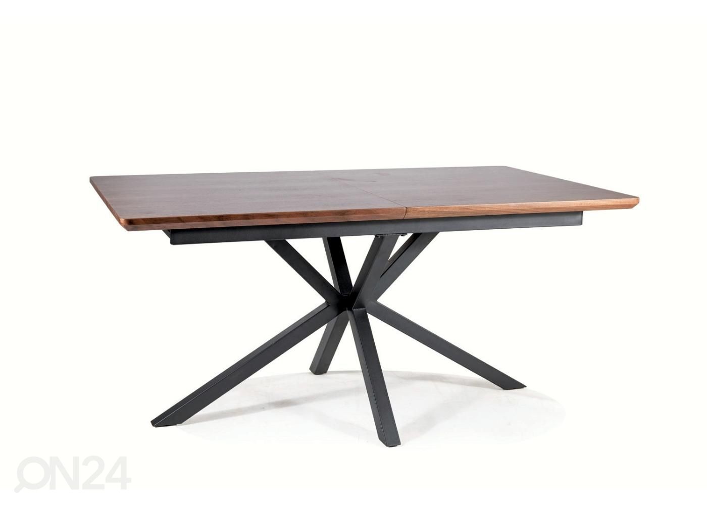 Pikendatav söögilaud 160/200x90 cm suurendatud